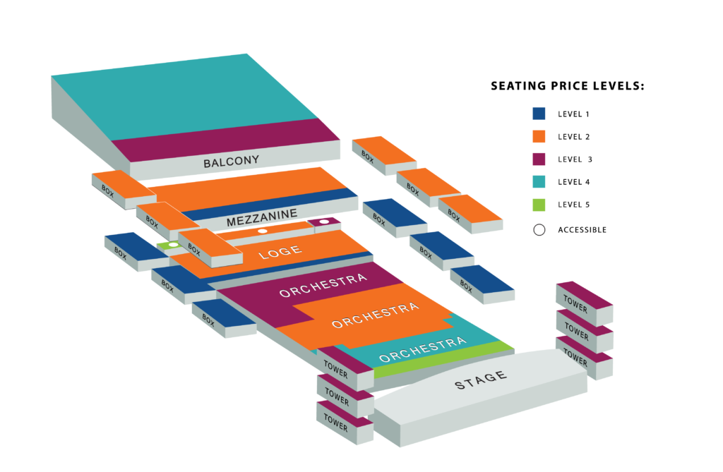 New Jersey Performing Arts Center Seating Chart